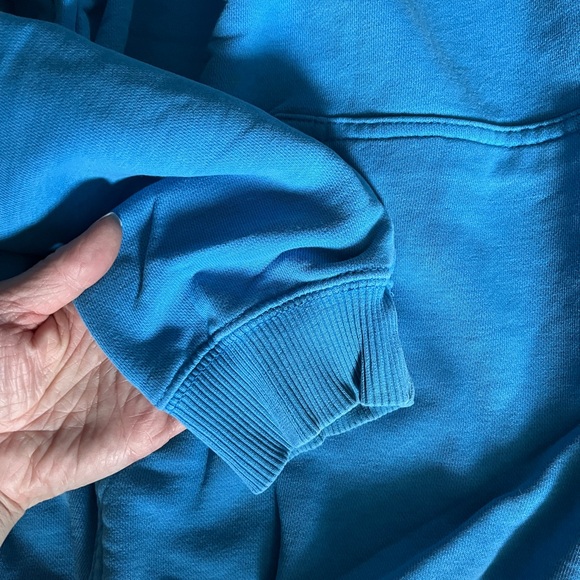 DC Light Blue Men's Hoodie - Picture 2 of 3